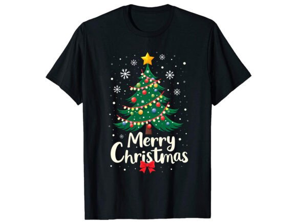 Christmas Tree Celebration - Merry Graphics