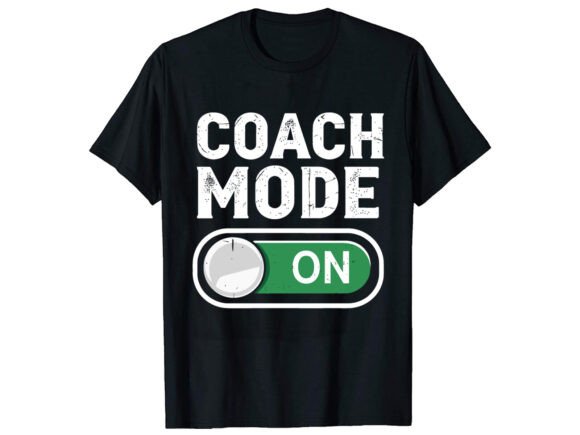 Coach Mode on T-Shirt Design: Graphics for Local Business Branding