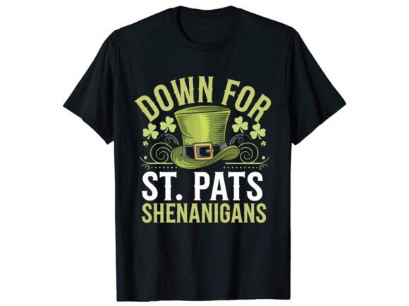 Down for St.Pats T-Shirt Design: Graphics That Land With Charm