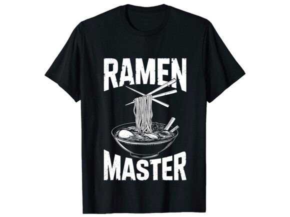 Ramen Master T-Shirt Design