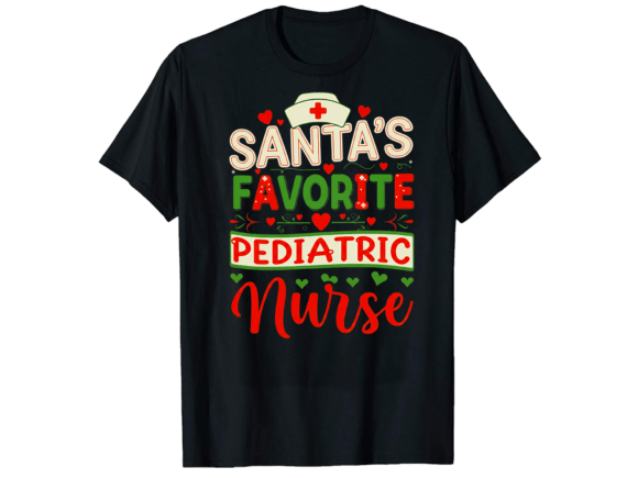 Santa’s Favorite Pediatric Christmas Graphics & T-Shirt Designs