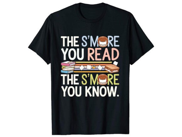 Thes More You Read: Reading Graphics & T-Shirt Designs